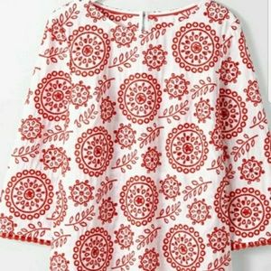 Boden embroidered top